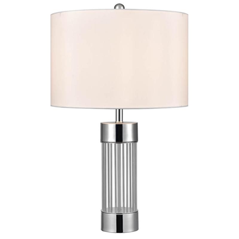 Настольная лампа с Абажуром Серебро MANTRA Table Lamp Белый Хром Настольная лампа с Абажуром Серебро MANTRA Table Lamp Белый Хром в Твери | Loft Concept