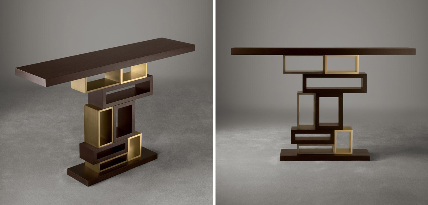 Консоль Rectangles Console Table - фото