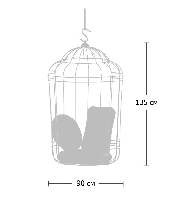 Подвесное кресло "клетка" Swing chair Cage Подвесное кресло "клетка" Swing chair Cage в Твери