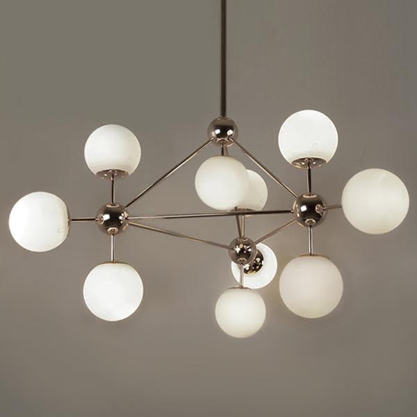 Люстра Modo Chandelier White Glass Люстра Modo Chandelier White Glass в Твери | Loft Concept