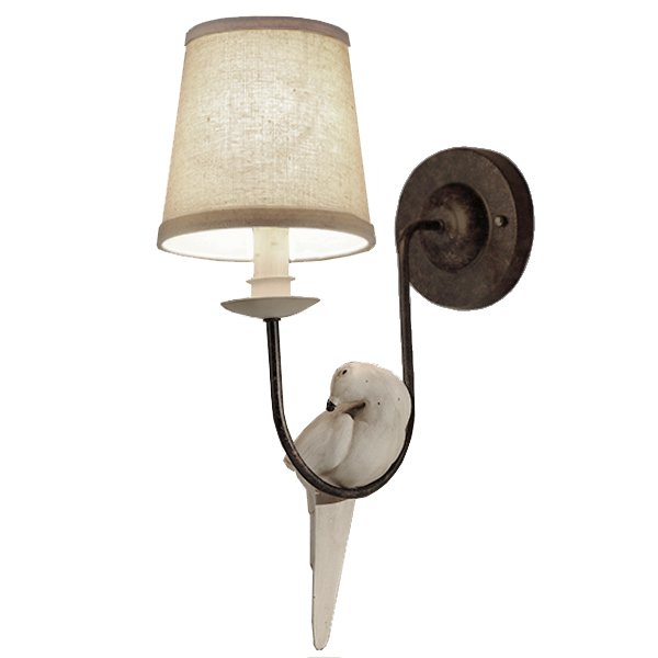 Бра Norman Bird Wall Lamp One II ivory ( слоновая кость ) Бра Norman Bird Wall Lamp One II ivory ( слоновая кость ) в Твери | Loft Concept