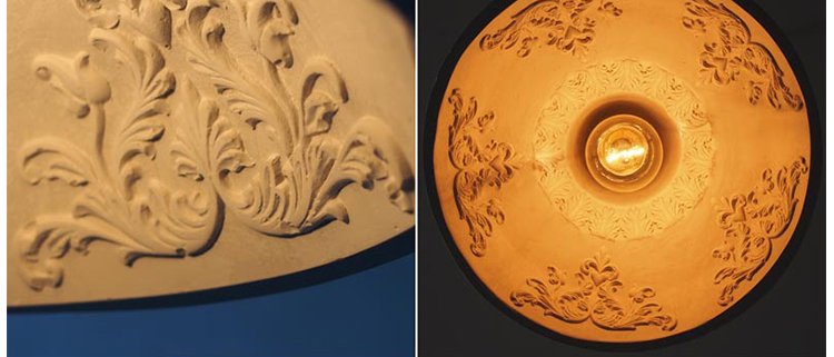 Подвесной светильник Art Gypsum Pendant - фото №1