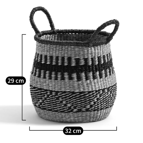 Круглая плетеная корзина Oyana Wicker Basket Круглая плетеная корзина Oyana Wicker Basket в Твери