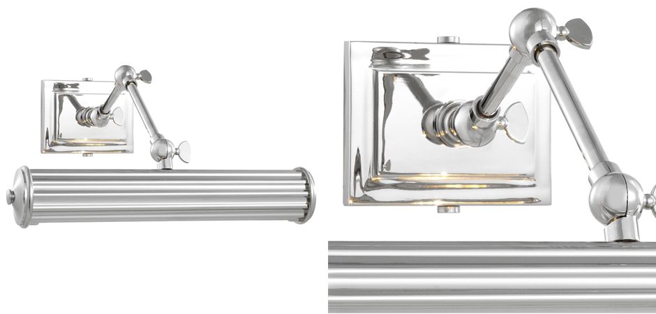 Бра Eichholtz Wall Lamp Luca S Nickel Бра Eichholtz Wall Lamp Luca S Nickel - Loft-Concept в Твери
