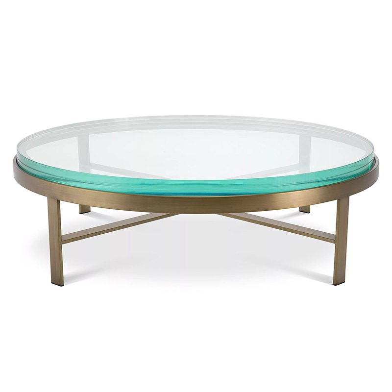 Кофейный стол Eichholtz Coffee Table Hoxton Латунь Прозрачное Стекло Бирюзовый Кофейный стол Eichholtz Coffee Table Hoxton Латунь Прозрачное Стекло Бирюзовый в Твери | Loft Concept