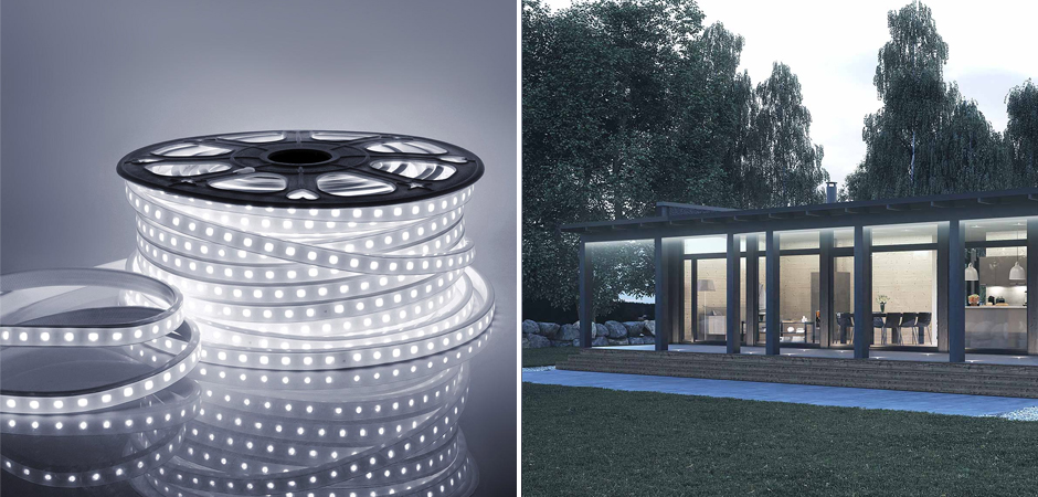 Комплект светодиодной ленты 6W/m 60LED/m 2835SMD холодный белый 5М Комплект светодиодной ленты 6W/m 60LED/m 2835SMD холодный белый 5М - Loft-Concept в Твери