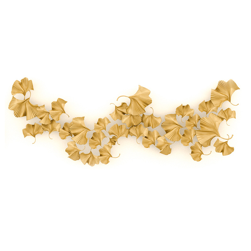Аксессуар на стену Golden Ginkgo Leaves Золотой Аксессуар на стену Golden Ginkgo Leaves Золотой в Твери | Loft Concept