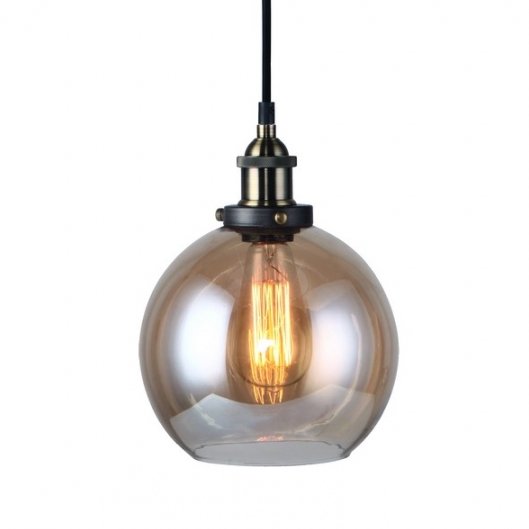 Подвесной светильник Amber Glass Cafe Pendant Янтарь (Amber) Подвесной светильник Amber Glass Cafe Pendant Янтарь (Amber) в Твери | Loft Concept