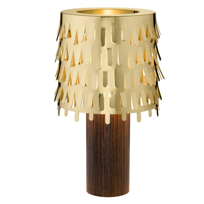 Настольная лампа Foglie Table Lamp Золотой Настольная лампа Foglie Table Lamp Золотой в Твери | Loft Concept