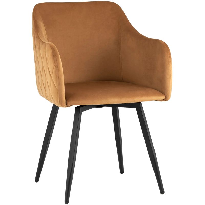 Стул Вращающийся Nika Chair Оранжевый Цвет Оранжевый Черный Стул Вращающийся Nika Chair Оранжевый Цвет Оранжевый Черный в Твери | Loft Concept
