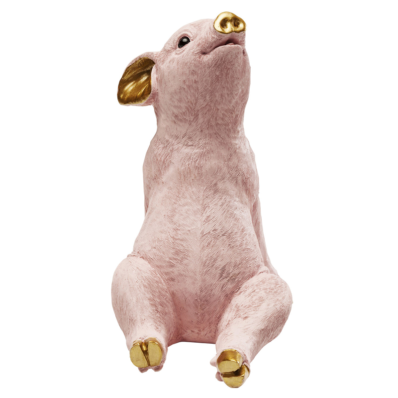 Статуэтка Funny Animals Pig Розовый Золотой Статуэтка Funny Animals Pig Розовый Золотой в Твери | Loft Concept