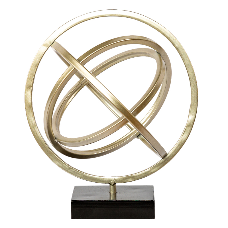 Статуэтка Sphere Sundial silver Черный Серебряный Статуэтка Sphere Sundial silver Черный Серебряный в Твери | Loft Concept