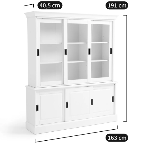 Витрина из массива сосны Cobbett White Wood Showcase Витрина из массива сосны Cobbett White Wood Showcase в Твери