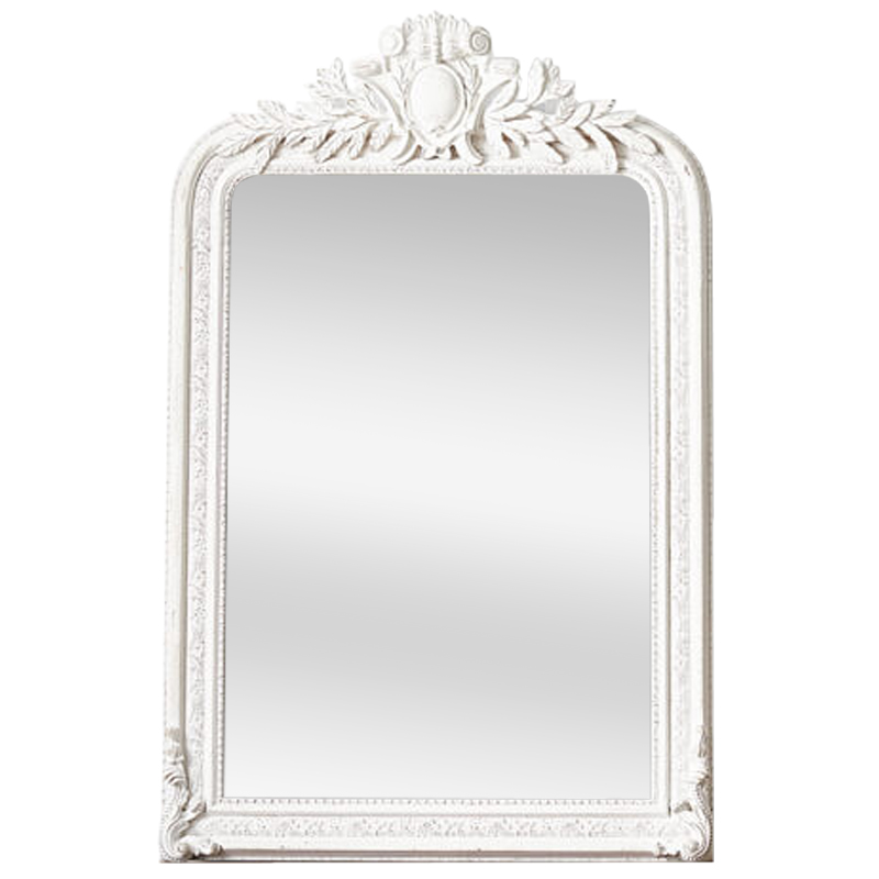 Зеркало Polastron Mirror White Белый винтажная патина Зеркало Polastron Mirror White Белый винтажная патина в Твери | Loft Concept