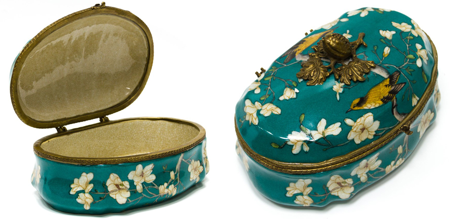 Шкатулка Box White Flowers Шкатулка Box White Flowers - Loft-Concept в Твери