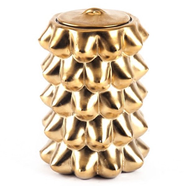 Ваза Jonathan Adler GEORGIA VASE gold Золотой Ваза Jonathan Adler GEORGIA VASE gold Золотой в Твери | Loft Concept