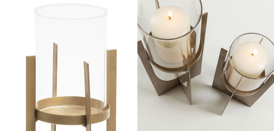 Комплект из 2-х подсвечников Coasters Комплект из 2-х подсвечников Coasters - Loft-Concept в Твери