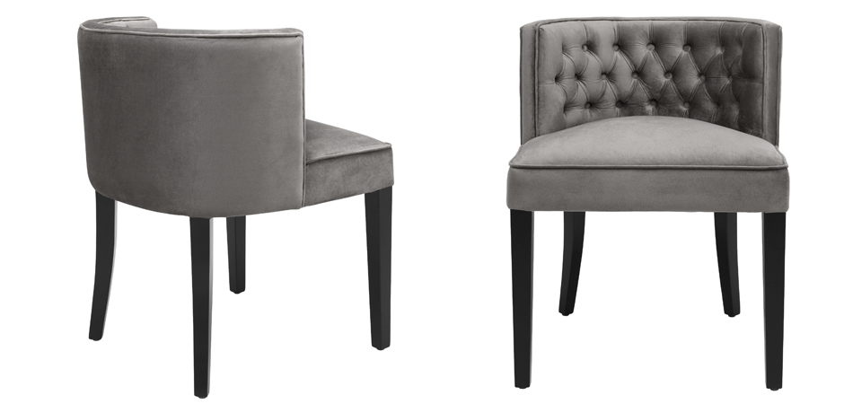 Стул Eichholtz Dining Chair Dearborn grey Стул Eichholtz Dining Chair Dearborn grey - Loft-Concept в Твери