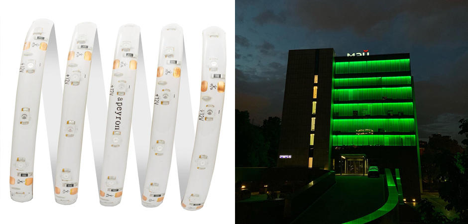 Светодиодная влагозащищенная лента 4,8W/m 60LED/m 3528SMD зеленый Светодиодная влагозащищенная лента 4,8W/m 60LED/m 3528SMD зеленый - Loft-Concept в Твери