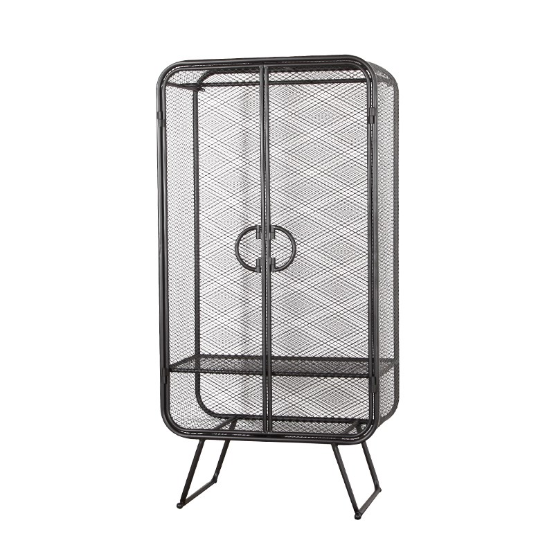 Шкаф Rhombic Grid Wardrobe Black Черный в Твери | Loft Concept 