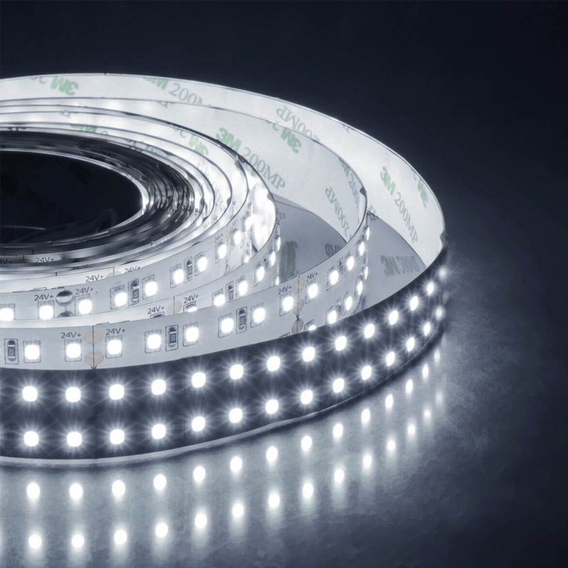 Светодиодная лента 38W/m 240Led/m 2835SMD холодный белый Белый Светодиодная лента 38W/m 240Led/m 2835SMD холодный белый Белый в Твери | Loft Concept