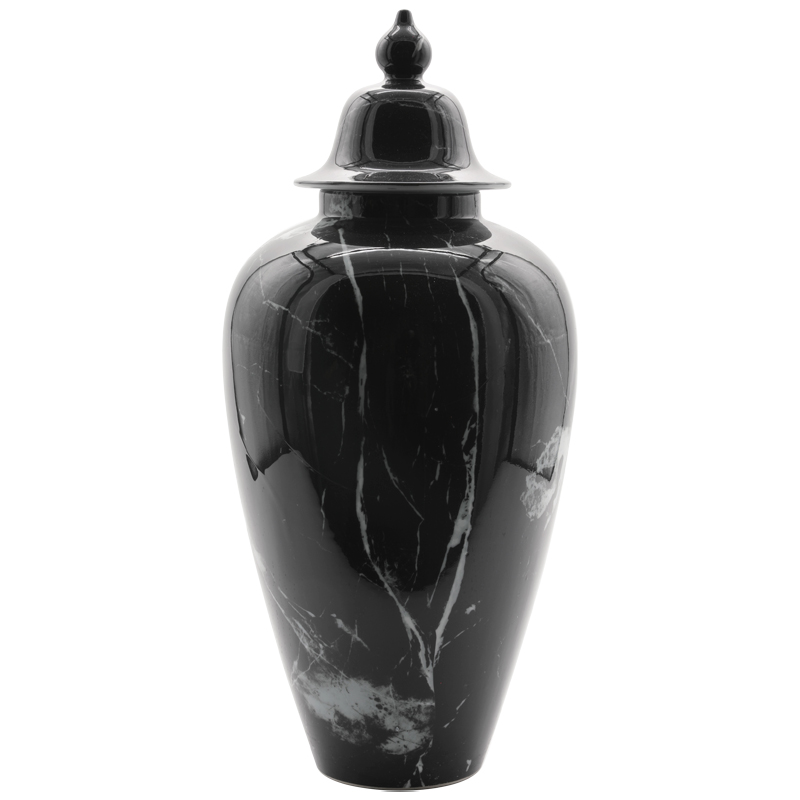 Ваза настольная Black Marbel Черный Ваза настольная Black Marbel Черный в Твери | Loft Concept