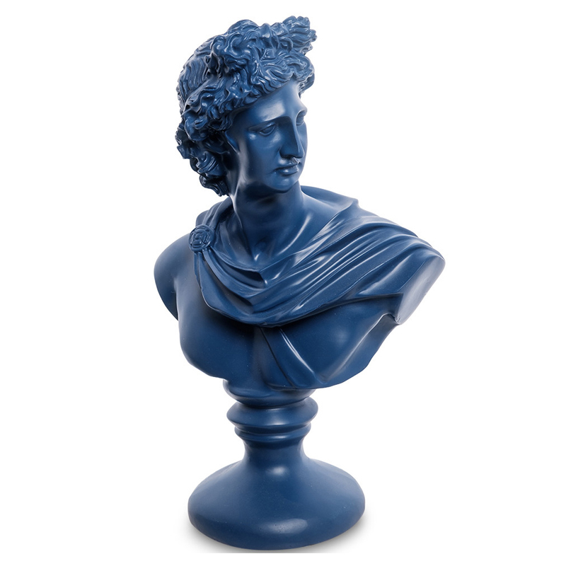 Статуэтка Bust David blue Синий в Твери | Loft Concept 