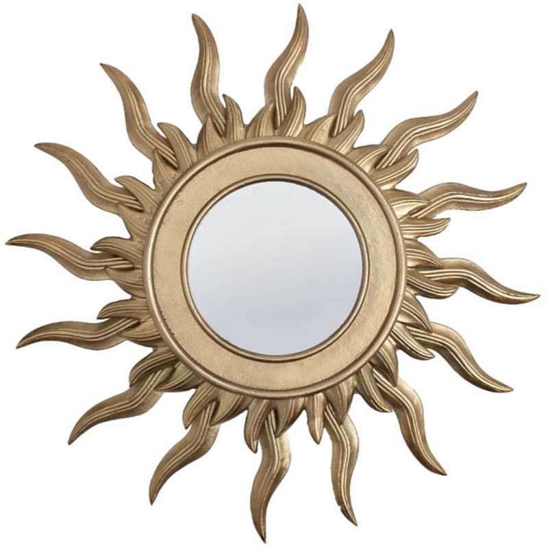 Зеркало настенное Bright sun Золотой Зеркало Зеркало настенное Bright sun Золотой Зеркало в Твери | Loft Concept