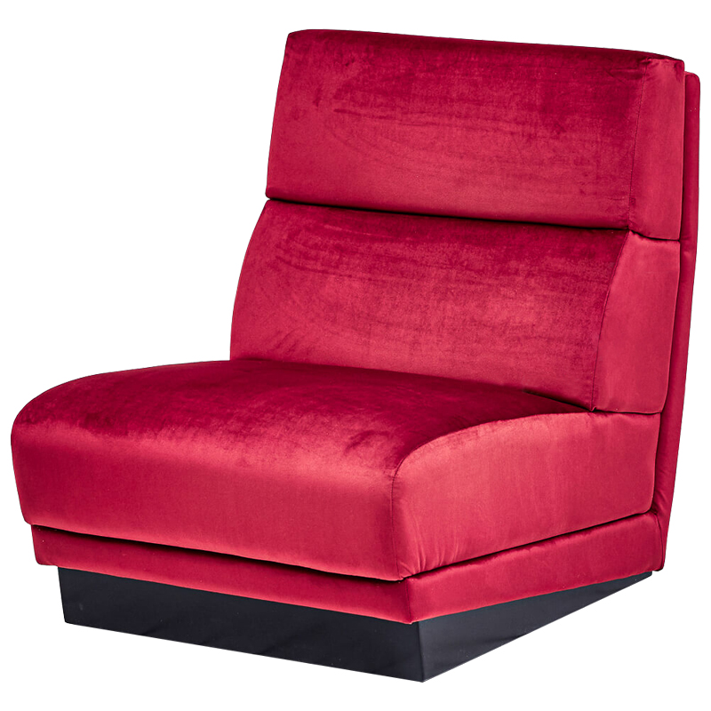 Кресло Berkeley Chair Crimson Малиновый (Crimson) Черный Кресло Berkeley Chair Crimson Малиновый (Crimson) Черный в Твери | Loft Concept