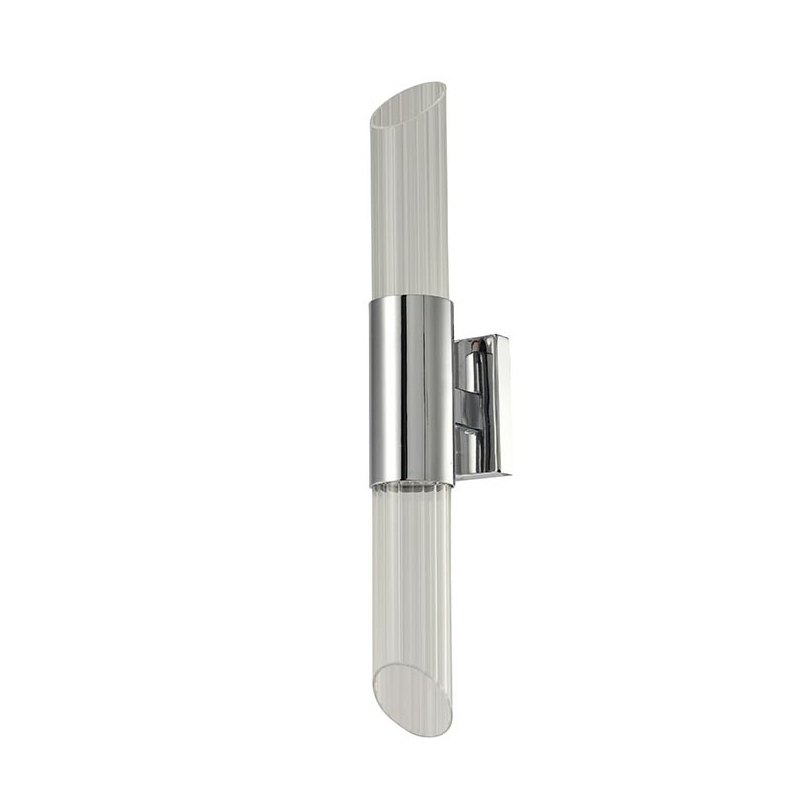 Бра Glass Rod Light chrome Хром Прозрачное Стекло Бра Glass Rod Light chrome Хром Прозрачное Стекло в Твери | Loft Concept