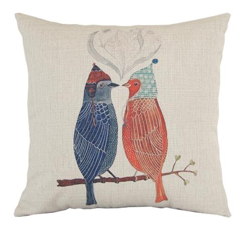 Подушка birds 4 Мульти Подушка birds 4 Мульти в Твери | Loft Concept