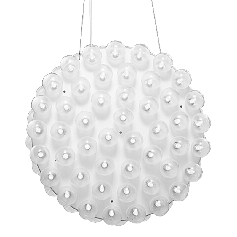 Люстра Gabrielle Circle Chandeliers Белый Прозрачный Люстра Gabrielle Circle Chandeliers Белый Прозрачный в Твери | Loft Concept