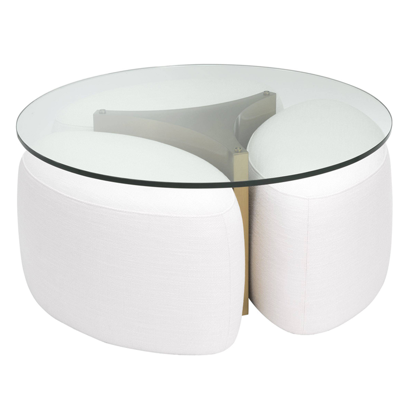 Кофейный стол Eichholtz Coffee Table Modus brass Белый Прозрачный Латунь Античная полированная Кофейный стол Eichholtz Coffee Table Modus brass Белый Прозрачный Латунь Античная полированная в Твери | Loft Concept