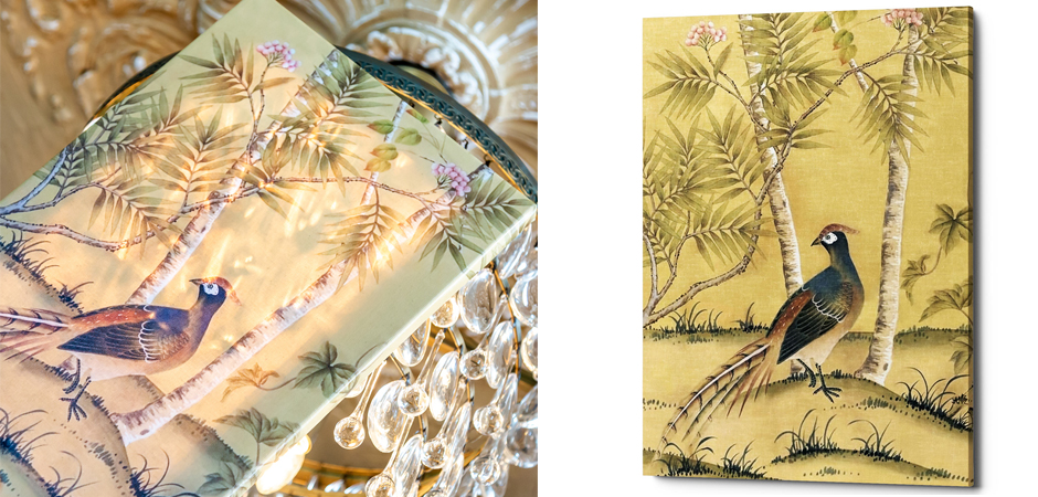 Постер Beige Chinoiserie Постер Beige Chinoiserie - Loft-Concept в Твери