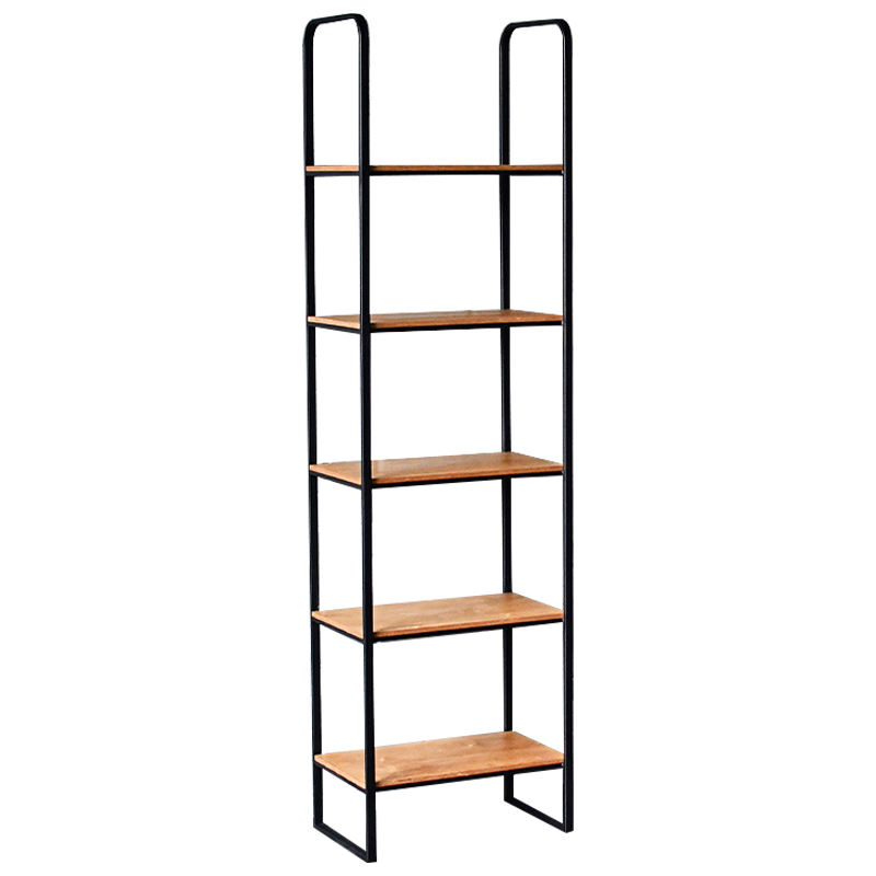 Стеллаж Buster Industrial Metal Rust Rack Древесина Черный Стеллаж Buster Industrial Metal Rust Rack Древесина Черный в Твери | Loft Concept