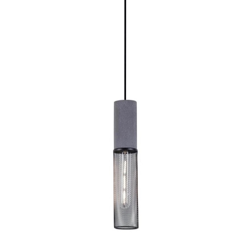 Подвесной светильник RH Riveted Mesh Lighting Серый Черный матовый Подвесной светильник RH Riveted Mesh Lighting Серый Черный матовый в Твери | Loft Concept