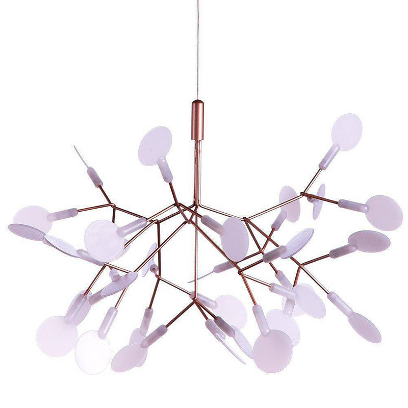 Люстра Heracleum copper 50 Медь Белый в Твери | Loft Concept 