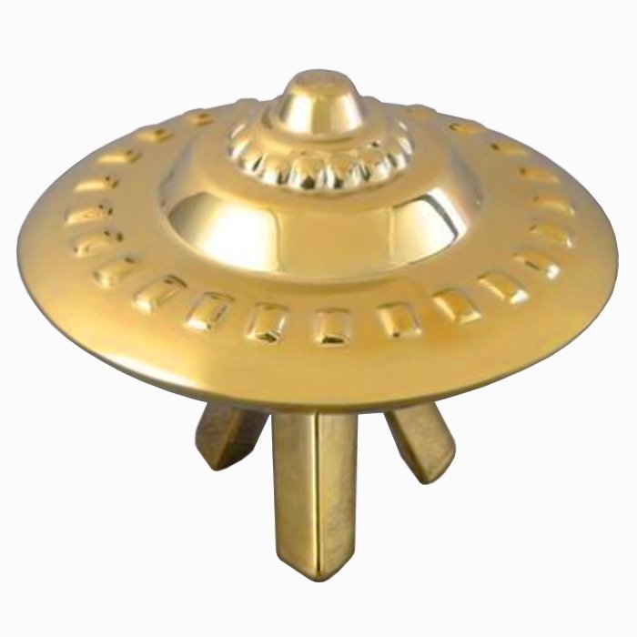 Керамическая статуэтка Flying Saucer Золотой в Твери | Loft Concept 