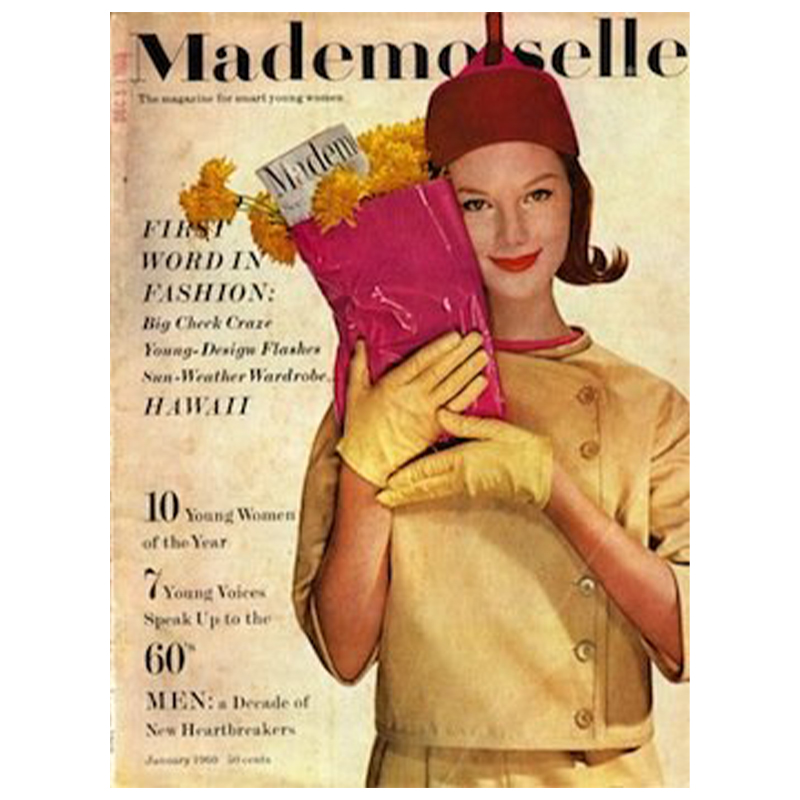 Постер Mademoiselle Cover 1960 January Постер Mademoiselle Cover 1960 January в Твери | Loft Concept