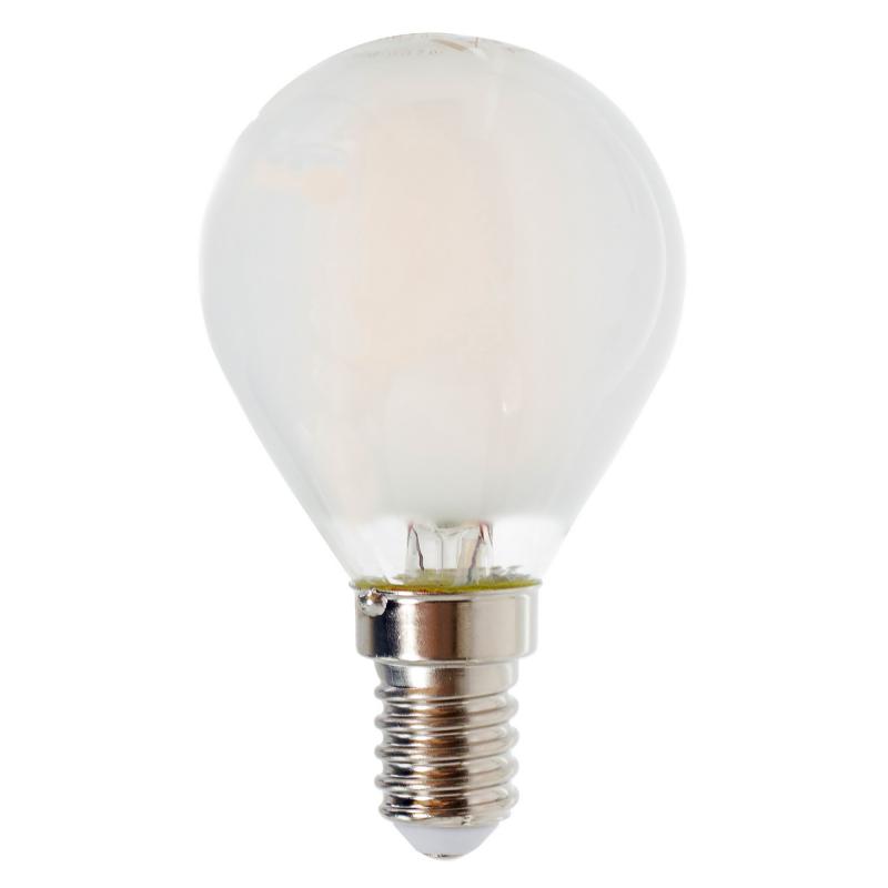 Белая матовая лампочка LED E14 4 W Белый Прозрачный Белая матовая лампочка LED E14 4 W Белый Прозрачный в Твери | Loft Concept