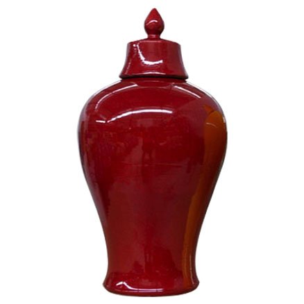 Ваза с крышкой Red Water-glass Красный Ваза с крышкой Red Water-glass Красный в Твери | Loft Concept