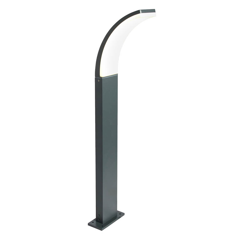Уличный светильник Bogen Street Lamp Черный Белый Уличный светильник Bogen Street Lamp Черный Белый в Твери | Loft Concept