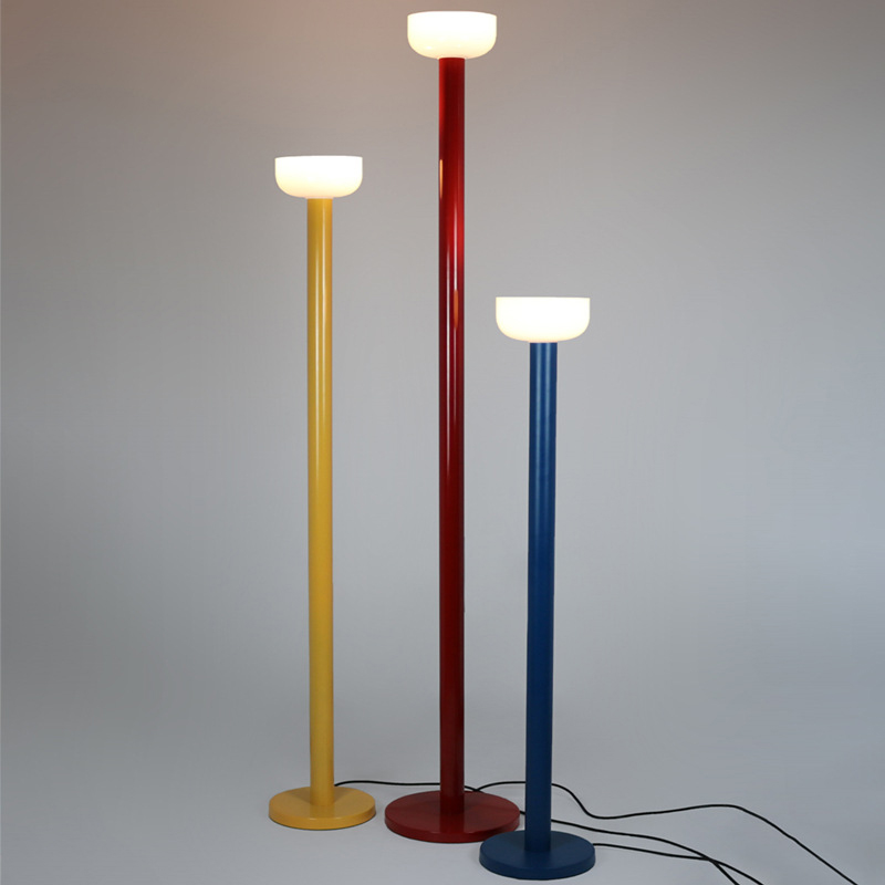 Торшер светодиодный Colored Tube Красный Синий Желтый Торшер светодиодный Colored Tube Красный Синий Желтый в Твери | Loft Concept