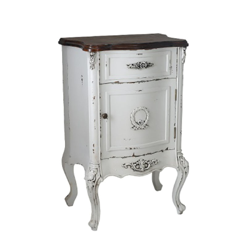 Тумбочка Montmartre Vintage Белый Тумбочка Montmartre Vintage Белый в Твери | Loft Concept