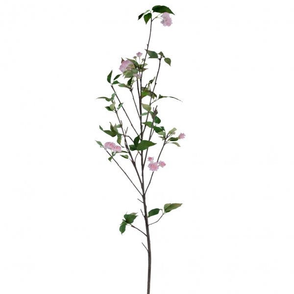 Декоративный искусственный цветок Blooming Tree Зеленый Белый Розовый Декоративный искусственный цветок Blooming Tree Зеленый Белый Розовый в Твери | Loft Concept