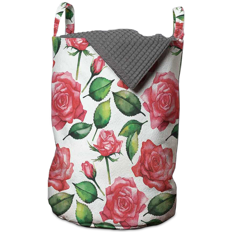 Корзина Roses Basket Белый Розовый (Rose) Корзина Roses Basket Белый Розовый (Rose) в Твери | Loft Concept