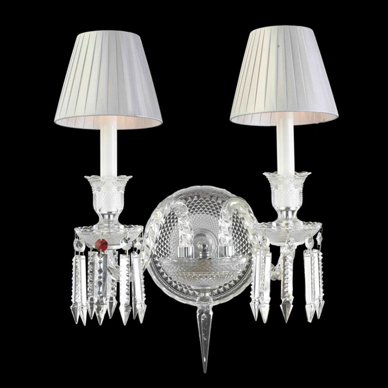 Бра BACCARAT Solstice Comete Wall Lamp 2 Прозрачное Стекло Бра BACCARAT Solstice Comete Wall Lamp 2 Прозрачное Стекло в Твери | Loft Concept