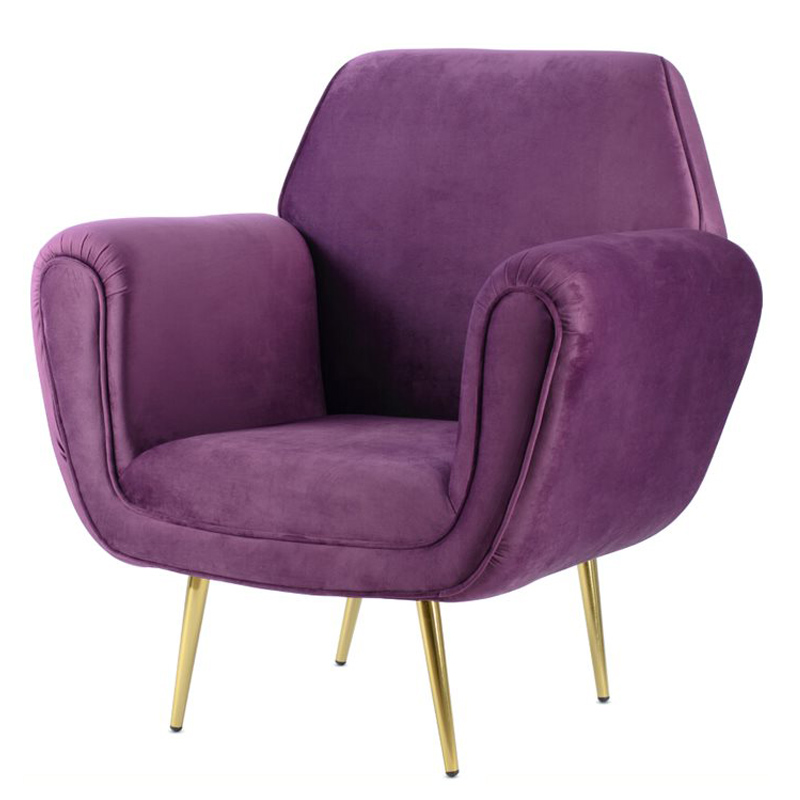 Кресло Lounge Chairs Gigi Radice purple Фиолетовый Кресло Lounge Chairs Gigi Radice purple Фиолетовый в Твери | Loft Concept