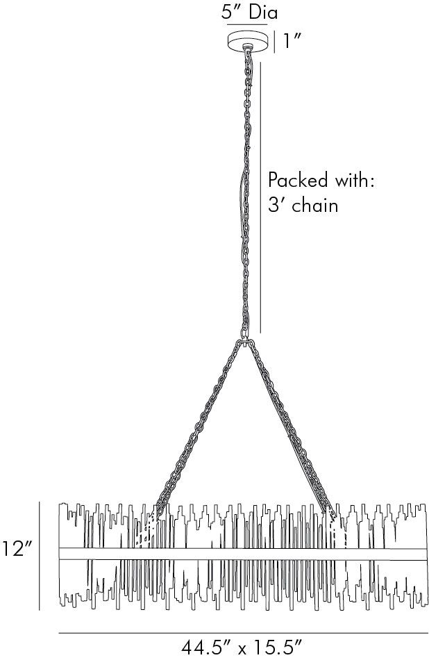 Люстра Arteriors PRESCOTT OVAL CHANDELIER Люстра Arteriors PRESCOTT OVAL CHANDELIER в Твери