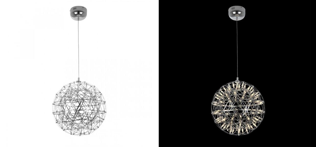 Светодиодный Подвесной Светильник Moooi  Raimond Диаметр 43 см 92 диода - фото №1